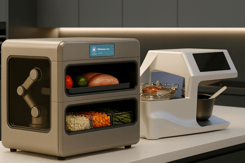 AI Micro Kitchen - Complete automated cooking solution