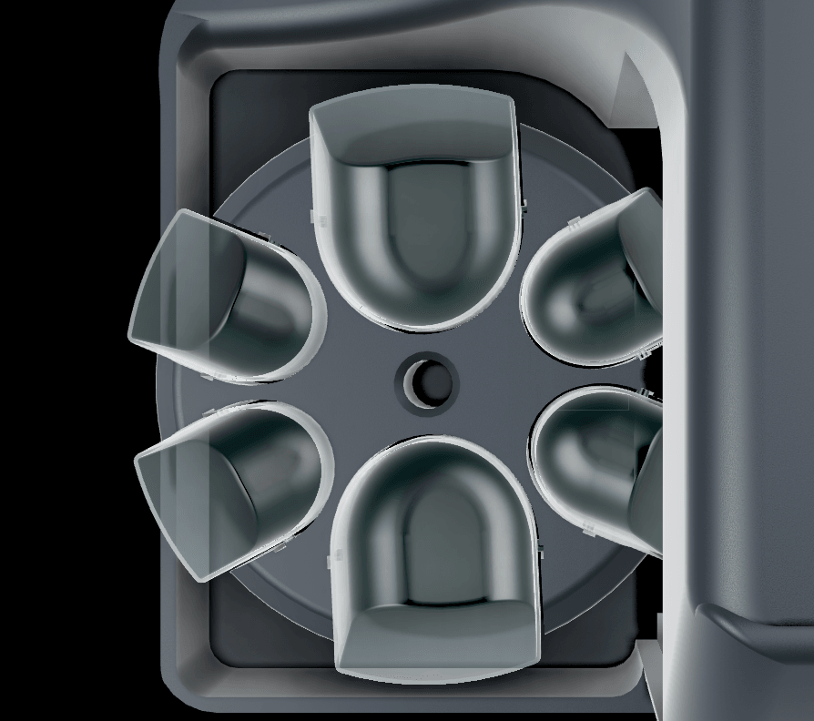 Ingredient Awareness - Camera above the carousel recognizes what you add, even when you improvise, then double-checks after each pour.